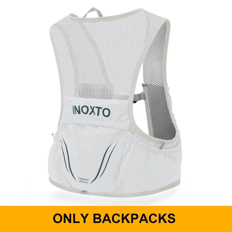 MunaWear  Hydration Packs  Ethan – Ultra-Lightweight Running Hydration Vest with 2L Capacity & Dual 450ml Kettles for Trail Running  Light-Gray-Green