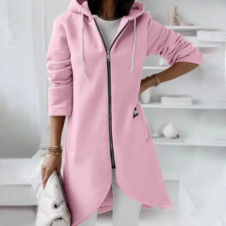 Berit – Comfortable Women's Sweatshirt Jacket With Versatile Style For Everyday Wear 0