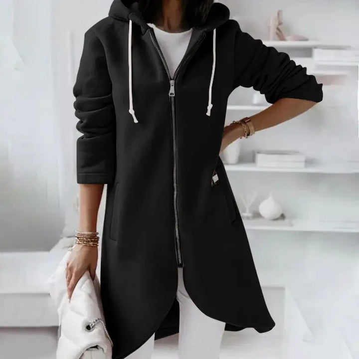 Berit – Comfortable Women's Sweatshirt Jacket With Versatile Style For Everyday Wear 3