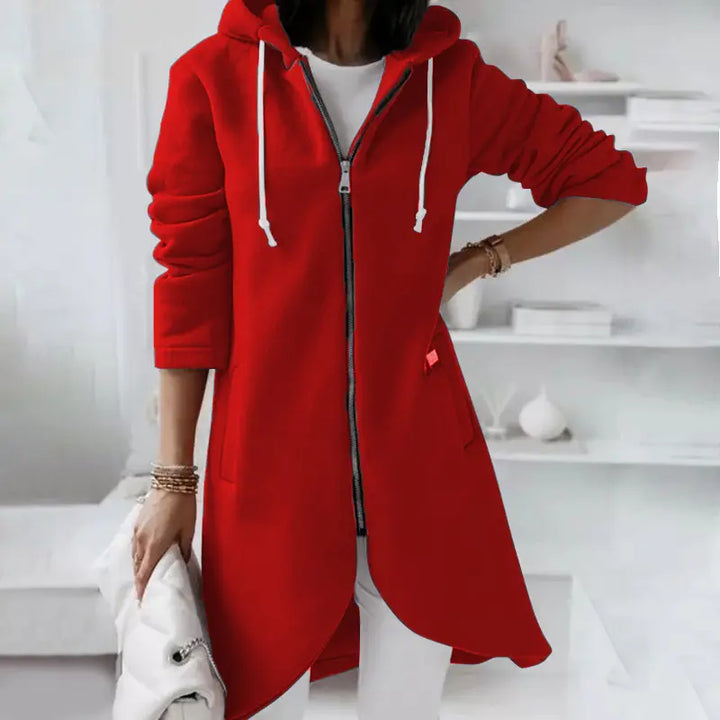 Berit – Comfortable Women's Sweatshirt Jacket With Versatile Style For Everyday Wear 4