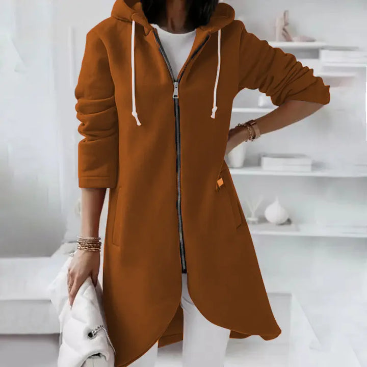 Berit – Comfortable Women's Sweatshirt Jacket With Versatile Style For Everyday Wear 5