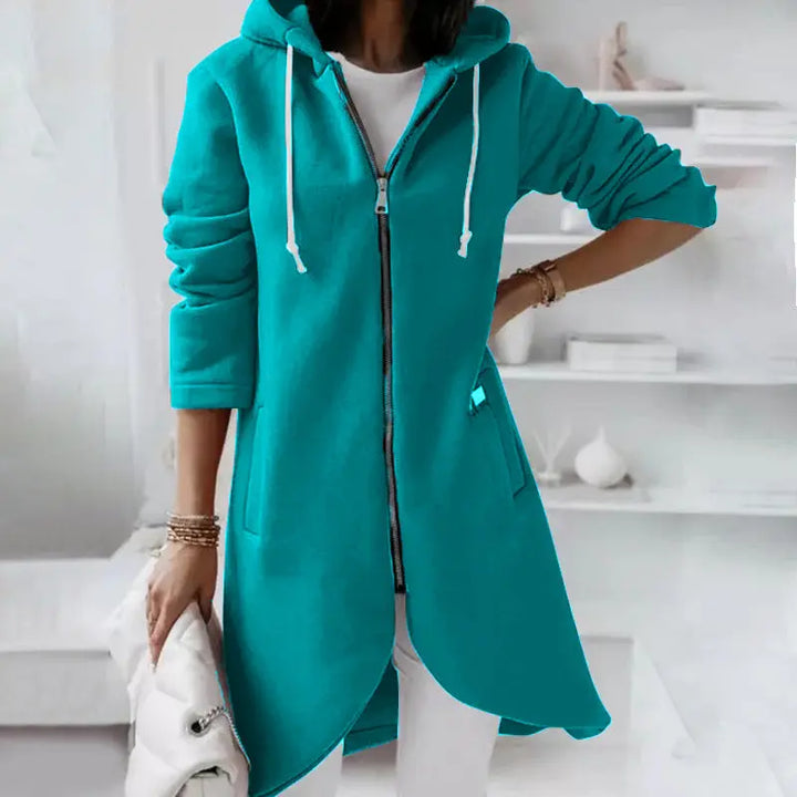 Berit – Comfortable Women's Sweatshirt Jacket With Versatile Style For Everyday Wear 6