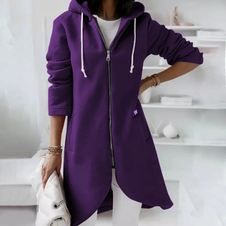 Berit – Comfortable Women's Sweatshirt Jacket With Versatile Style For Everyday Wear 7
