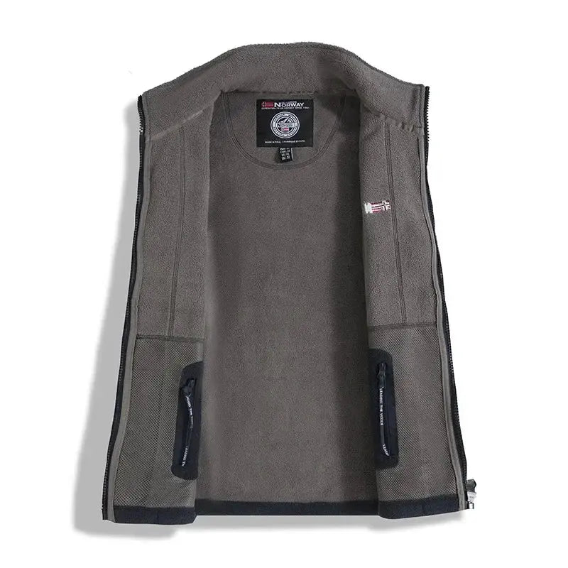 Caden - Double-Sided Fleece Jacket With Loose Fit For Autumn And Winter 4