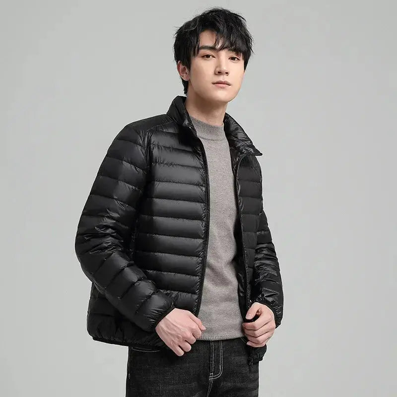 Caden - Lightweight Men's Cotton-Padded Jacket With Plus Size Fit For Casual Wear 1