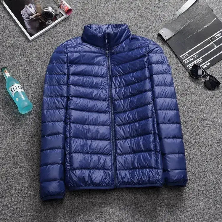 Caden - Lightweight Men's Cotton-Padded Jacket With Plus Size Fit For Casual Wear 8