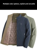 Caden - Stylish Men's Jacket With Windproof Feature For Spring And Autumn 0