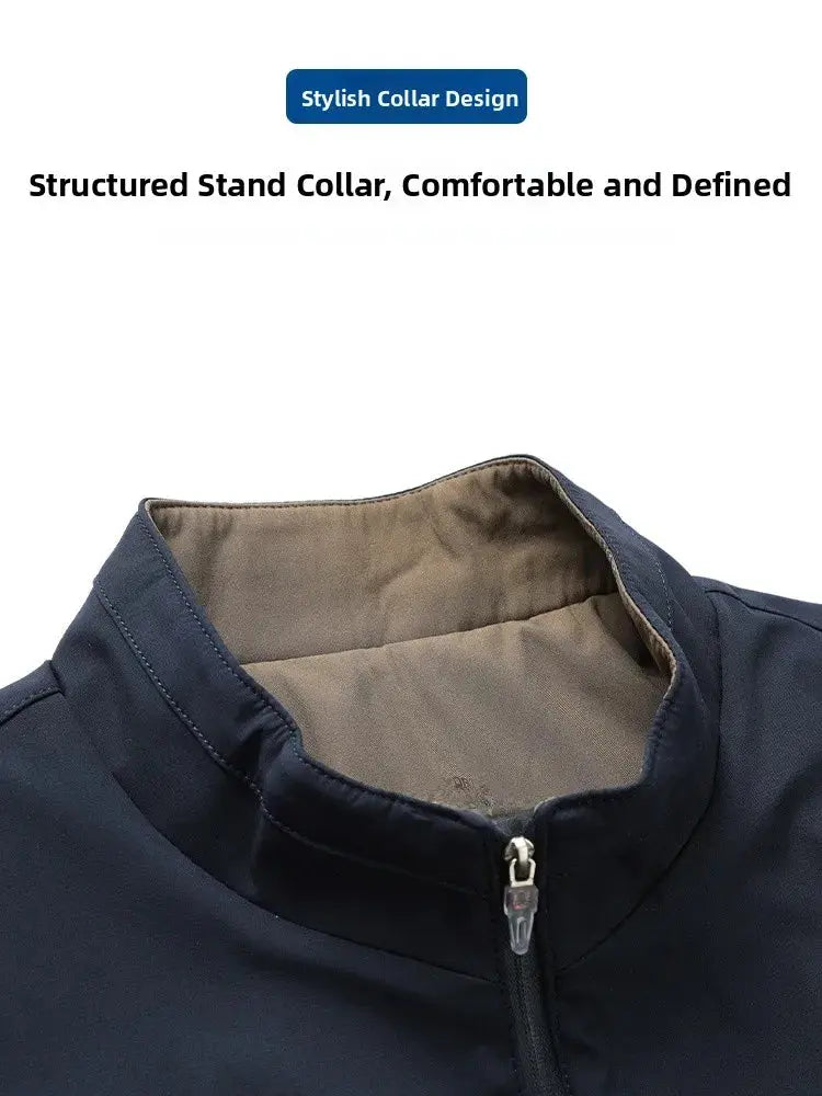 Caden - Stylish Men's Jacket With Windproof Feature For Spring And Autumn 2