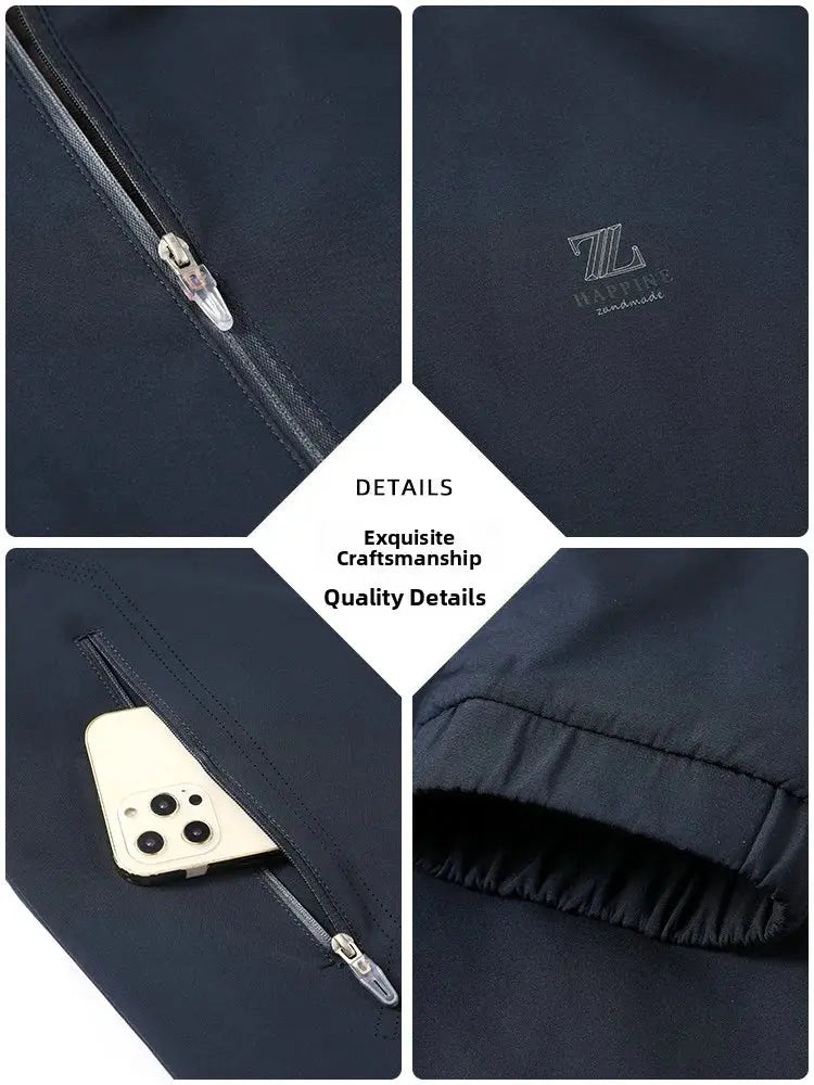 Caden - Stylish Men's Jacket With Windproof Feature For Spring And Autumn 3