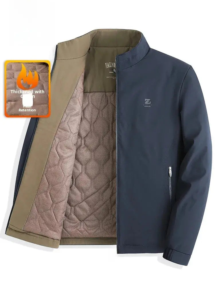 Caden - Stylish Men's Jacket With Windproof Feature For Spring And Autumn 4