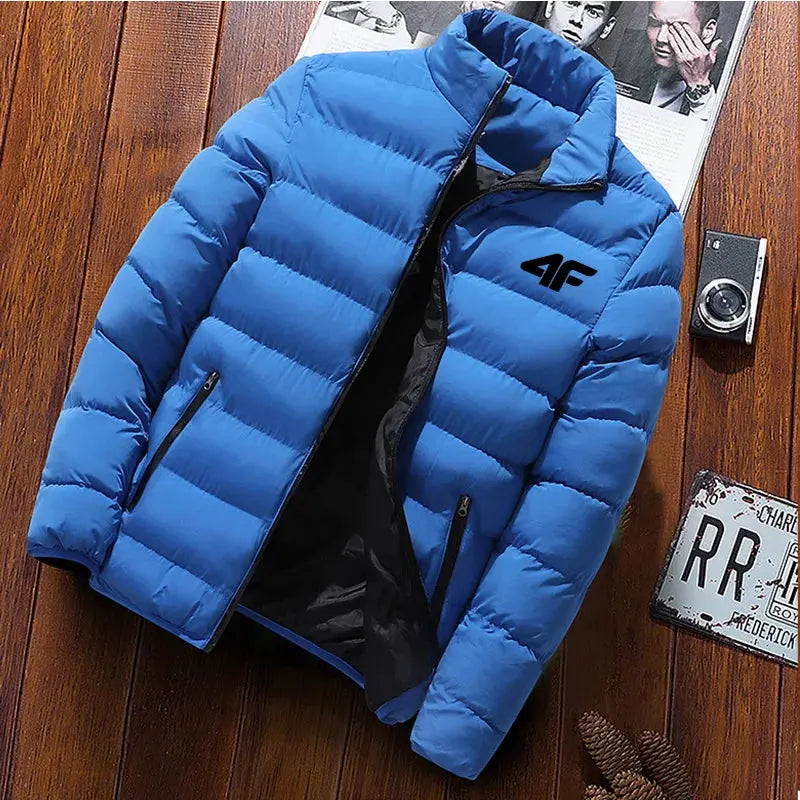 Caden - Stylish Men's Zipper Jacket with Long Sleeves for Winter Wear 7