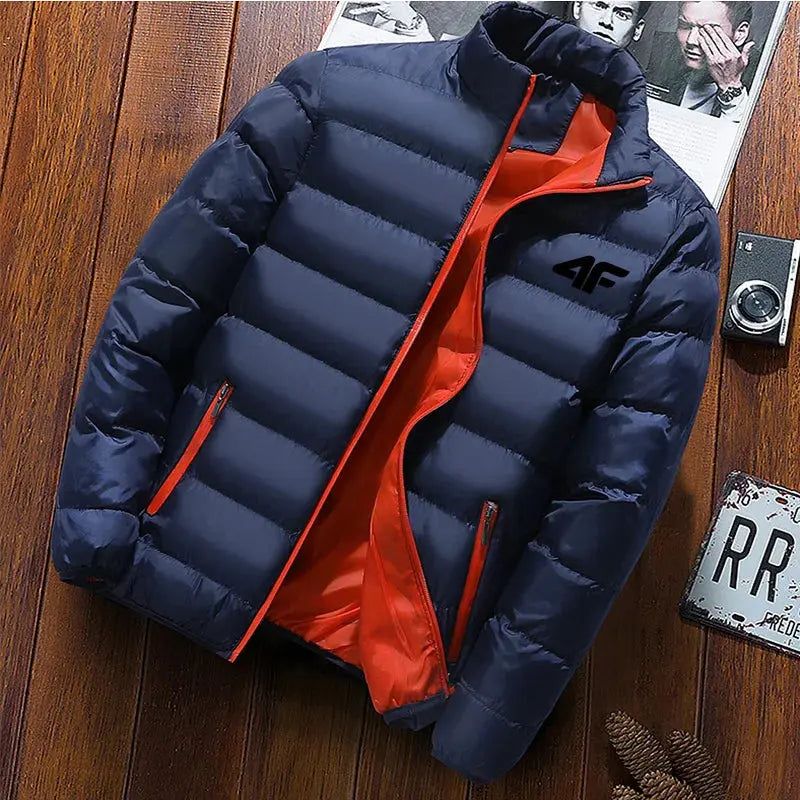 Caden - Stylish Men's Zipper Jacket with Long Sleeves for Winter Wear 8