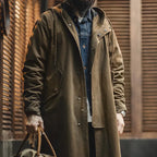 Caden - Versatile Men's Hooded Windbreaker Jacket With Loose Fit For Autumn Adventures 0