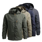 Caden - Versatile Men's Waterproof Jacket With Hood For Outdoor Adventures 3