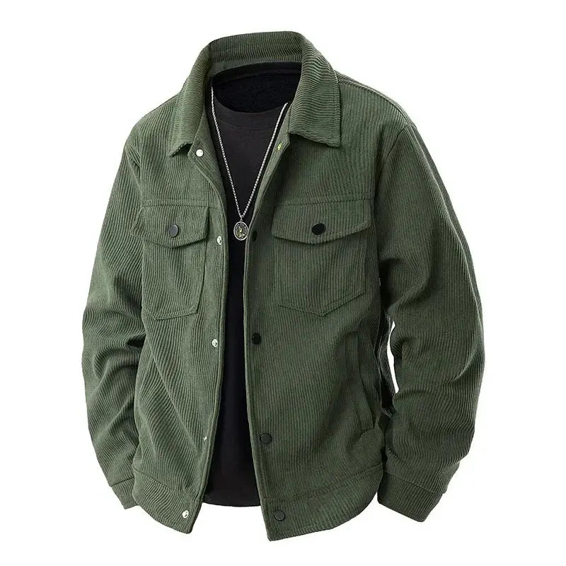 Caden – Classic Men's Jacket With Relaxed Fit For Casual Outings 3