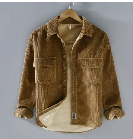 Caden – Classic Men's Jacket With Thermal Insulation For Casual Wear 0