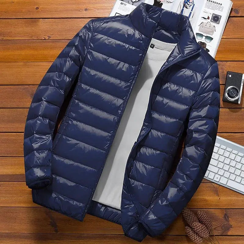 Caden – Quilted Men's Hooded Jacket With Classic Design For Winter Wear 6