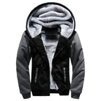 Caden – Stylish Men's Hooded Fleece Quilted Jacket for Everyday Wear 0