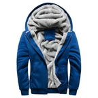 Caden – Stylish Men's Hooded Fleece Quilted Jacket for Everyday Wear 1