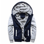 Caden – Stylish Men's Hooded Fleece Quilted Jacket for Everyday Wear 7