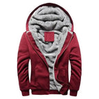 Caden – Stylish Men's Hooded Fleece Quilted Jacket for Everyday Wear 10