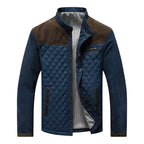 Caden – Stylish Men's Quilted Jacket With Two-Tone Design For Winter Adventures 0