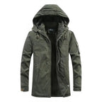 Caden – Stylish Men's Winter Jacket With Hood For Cold Weather 0