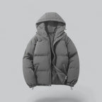 Caden – Stylish Unisex Short Hooded Jacket With Insulating Padding For Winter Comfort 2