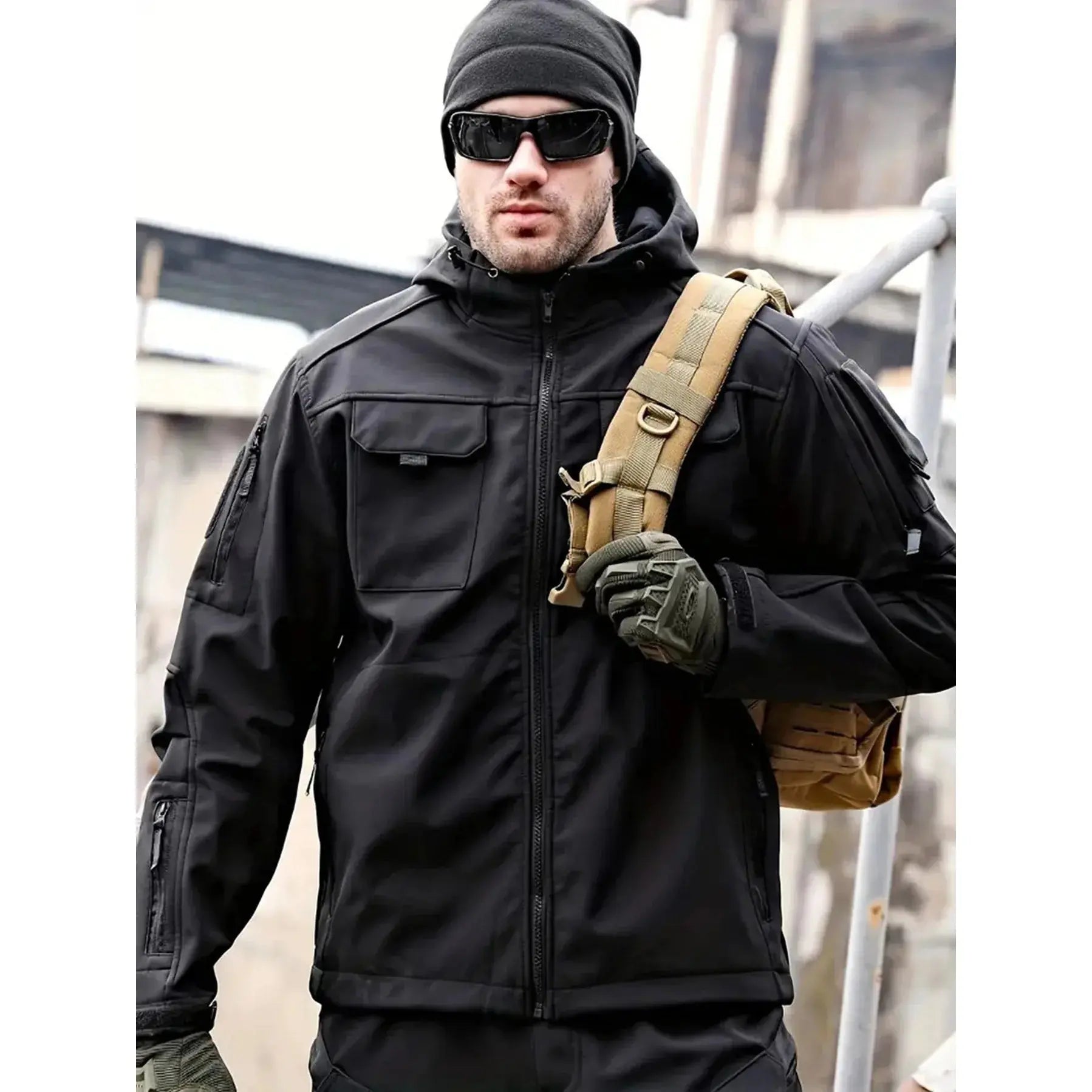 Caden – Versatile Men’s Softshell Jacket With Hood For Everyday Adventures 5