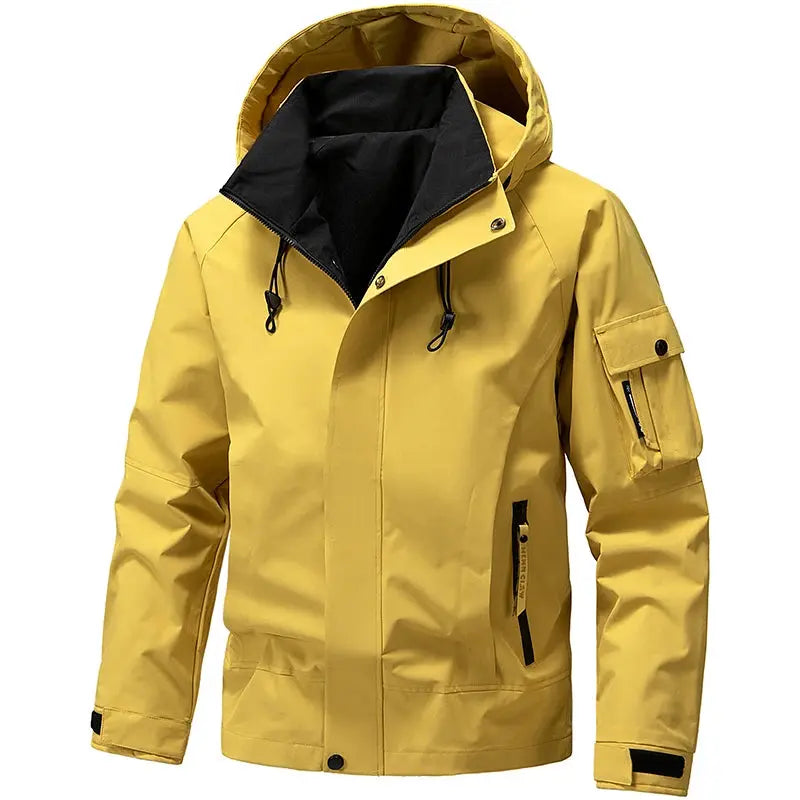 Caden – Versatile Men’s Softshell Jacket With Hood For Outdoor Adventures 2