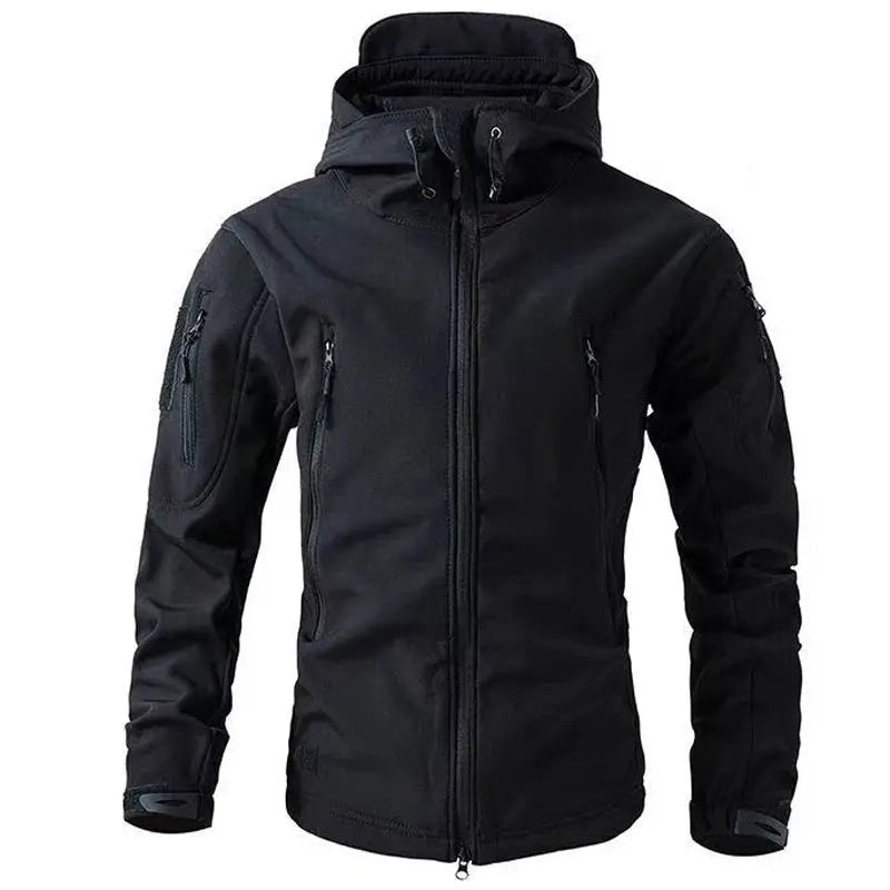 Caden – Versatile Men's Softshell Jacket With Wind-Repellent Design For Outdoor Adventures 0