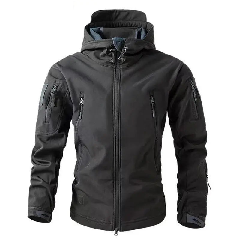 Caden – Versatile Men's Softshell Jacket With Wind-Repellent Design For Outdoor Adventures 1