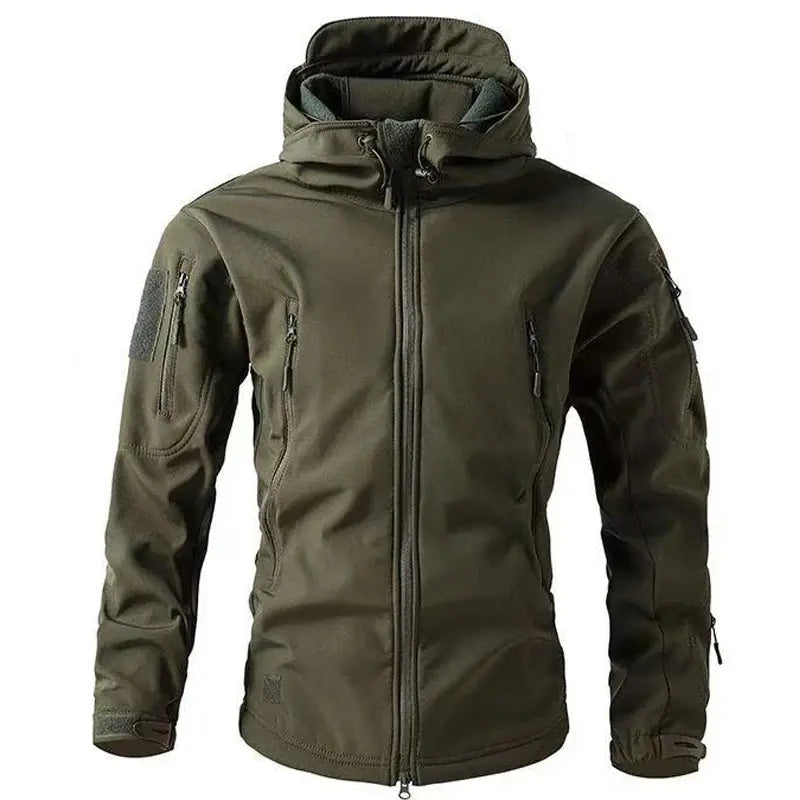 Caden – Versatile Men's Softshell Jacket With Wind-Repellent Design For Outdoor Adventures 3