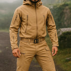 MunaWear - Jackets - Knox  – Men's Tactical Waterproof Softshell Jacket & Cargo Pants Set - 