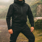 MunaWear - Jackets - Knox  – Men's Tactical Waterproof Softshell Jacket & Cargo Pants Set - 