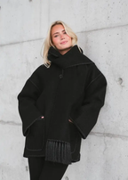 Liora - Elegant Women's Jacket With Scarf For Stylish Winter Outings 4