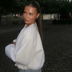 MunaWear - Jackets - Liora - Modern Women's Jacket With Cropped Cut And Zip Front For Everyday Layering - 