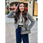 MunaWear - Jackets - Liora - Modern Women's Jacket With Cropped Fit And Button Front For Casual And All-Season Style - 