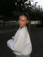 Liora - Retro Women's Jacket With Elastic Hem For Casual Outings And Layering 2