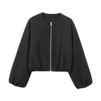 Liora - Retro Women's Jacket With Elastic Hem For Casual Outings And Layering 7