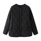 Liora - Stylish Black Quilted Jacket With Padded Insulation For Winter Outings 3