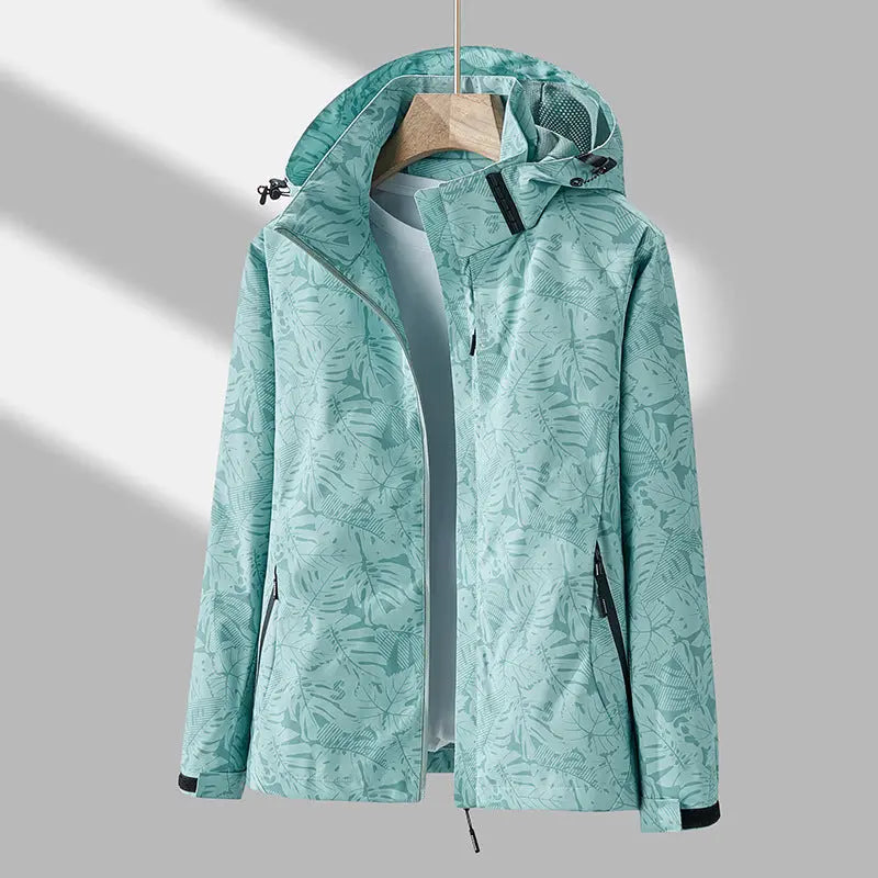 Liora – Stylish Women's Hooded Jacket With Trendy Print For Outdoor Activities 5