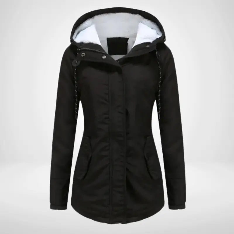 Liora – Stylish Women's Rain Jacket With Warming Lining For Cold Weather 0