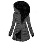 Liora – Stylish Women's Zipper Buffer Jacket With Hood For Winter Comfort 0