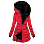Liora – Stylish Women's Zipper Buffer Jacket With Hood For Winter Comfort 2