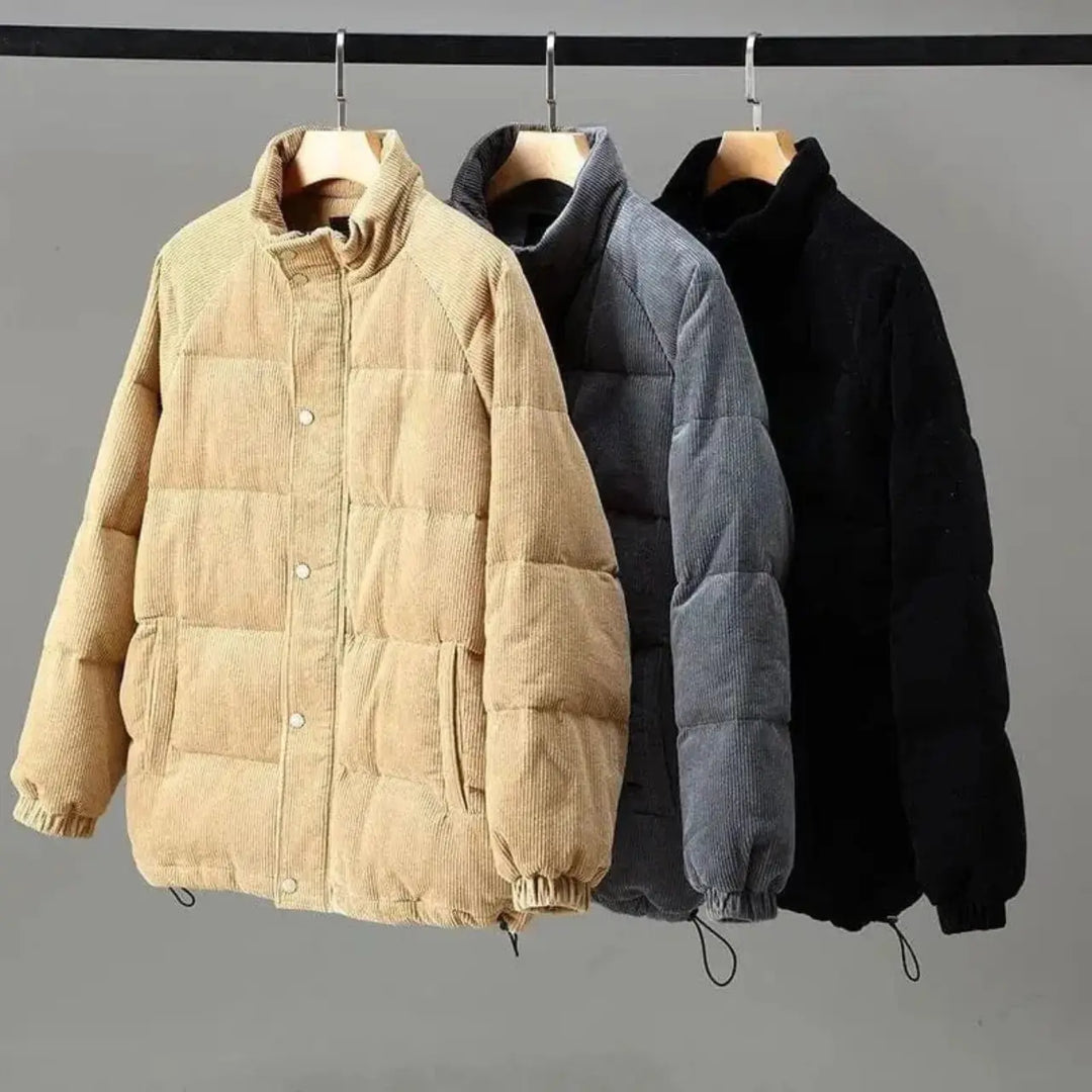 MunaWear - Jackets - Sammy – Stylish Men's Padded Jacket With Timeless Design For Winter Comfort - 