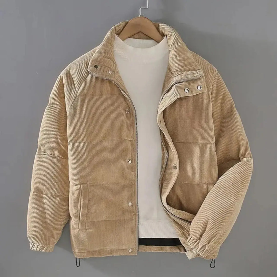 MunaWear - Jackets - Sammy – Stylish Men's Padded Jacket With Timeless Design For Winter Comfort - 