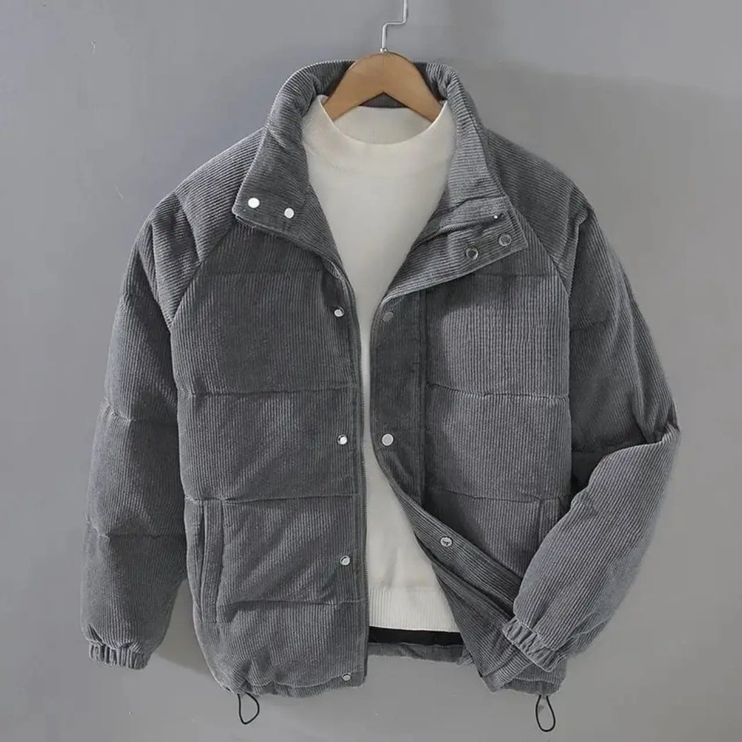 MunaWear - Jackets - Sammy – Stylish Men's Padded Jacket With Timeless Design For Winter Comfort - 