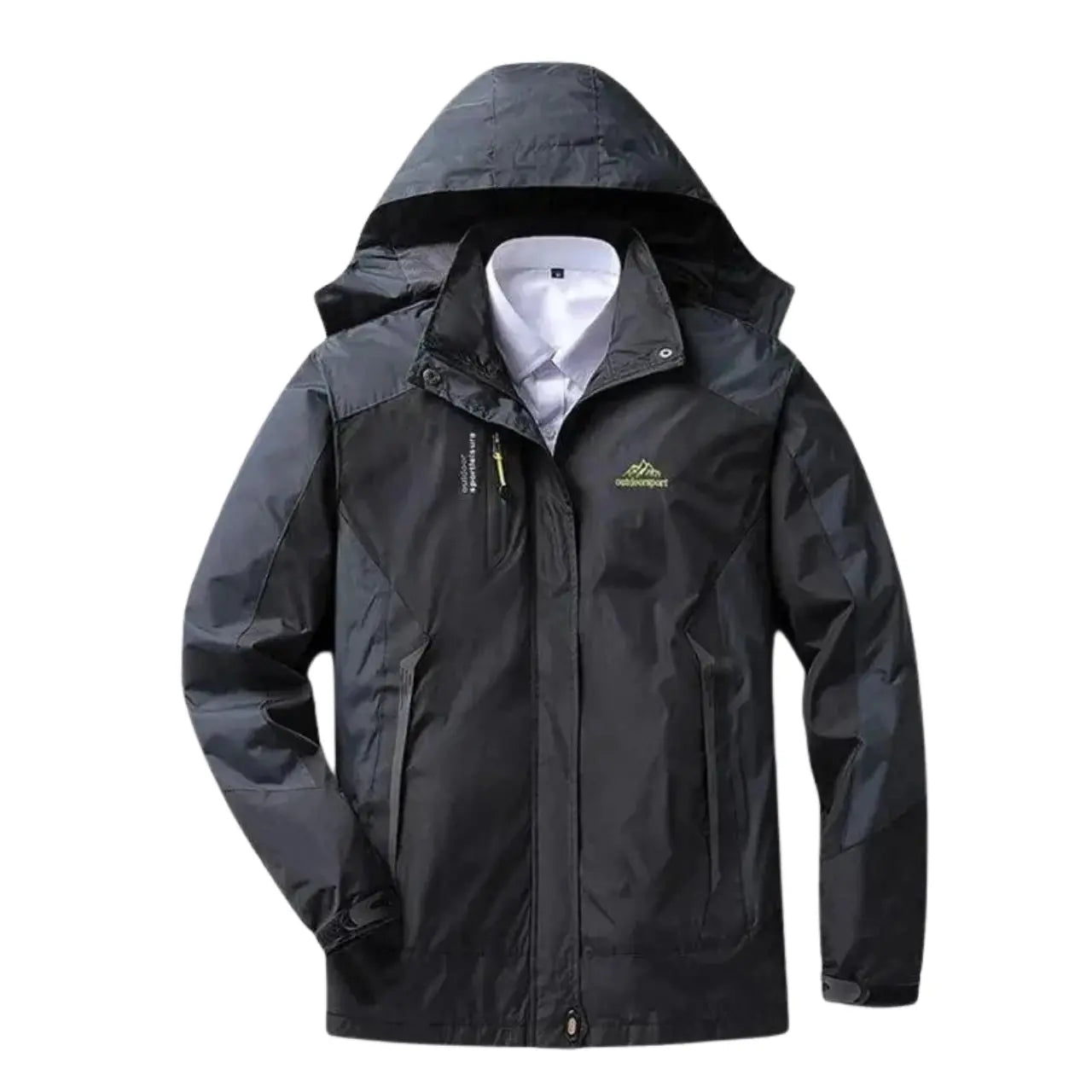 MunaWear - Jackets - Vela – Stylish Women's Rain Jacket With Hood For Everyday Protection - 