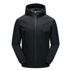 MunaWear - Jackets & Coats - Brunt – Versatile Men’s Softshell Jacket With Hood For Outdoor Activities - Black